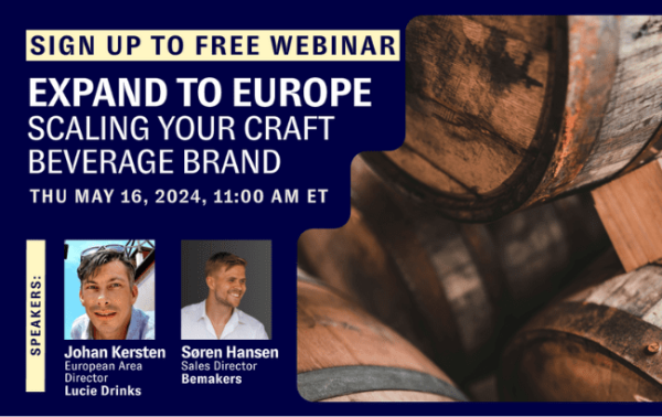 Bemakers webinar to help US distillers enter Europe