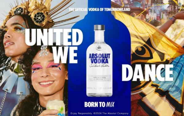 Absolut tackles mental health with Tomorrowland