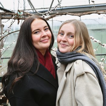Isobel (left in photo) and Imogen Armstrong, The Secret Garden Distillery