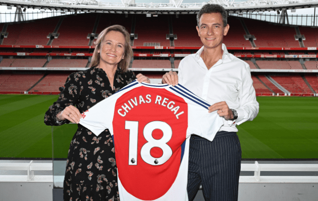 Chivas Regal Arsenal Partnership marketing