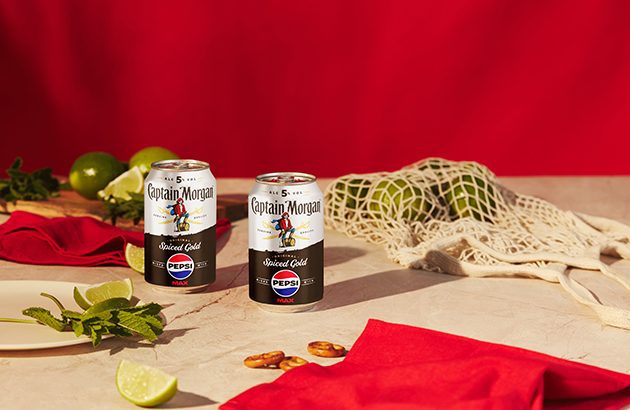 Captain Morgan partners with Pepsi on RTD