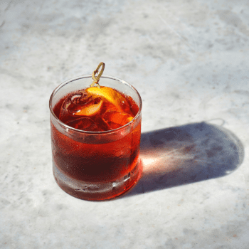 Negroni Porteño cocktail