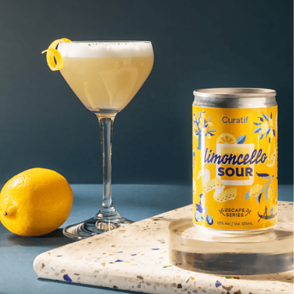 Curatif introduces RTD Limoncello Sour