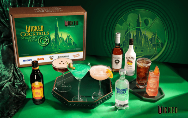 Absolut creates green Martini for Wicked
