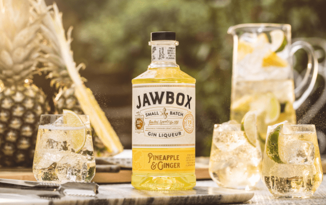 pineapple and ginger Liqueur