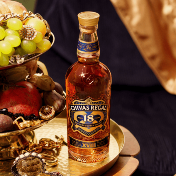 Chivas Regal 18 reveals 25% lighter bottle