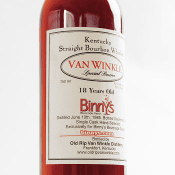 2003 Van Winkle 18-Year Special Reserve Bourbon ‘Binny’s’ Private Barrel