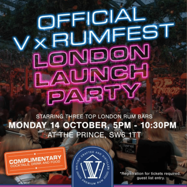 V Rum to host RumFest afterparty