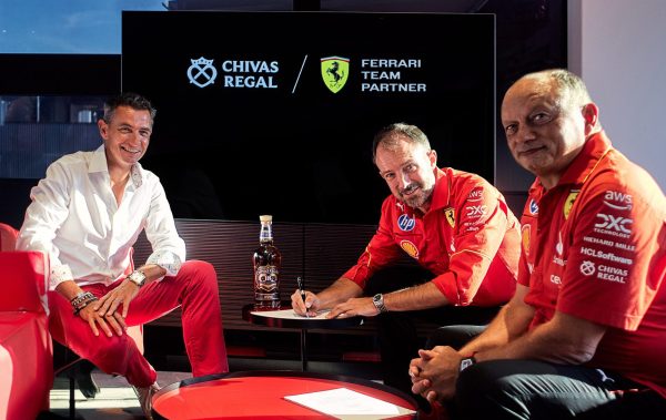Chivas Regal partners with Ferrari’s F1 team