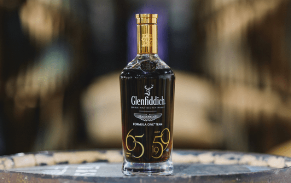 Glenfiddich 65YO marks Aston Martin Formula One deal