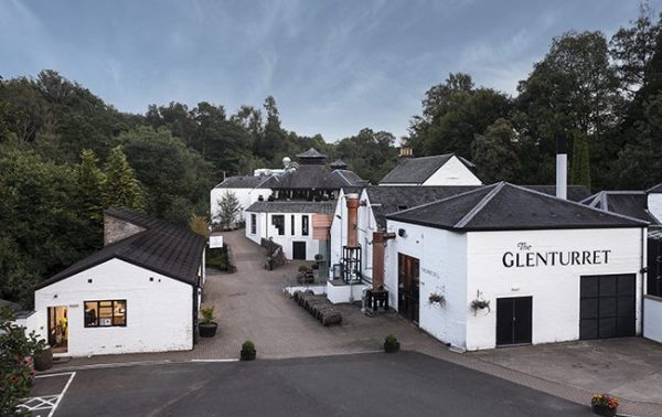 Glenturret ditches peat