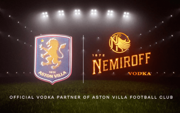 Nemiroff partners with Aston Villa FC
