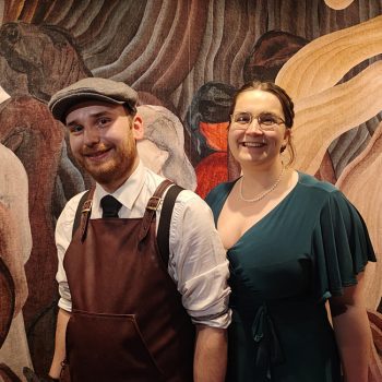 general manager Matthew Nisbets and bar manager Bethany Gaunt