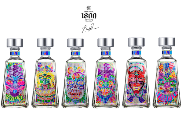 1800 Tequila spotlights Mexican artist