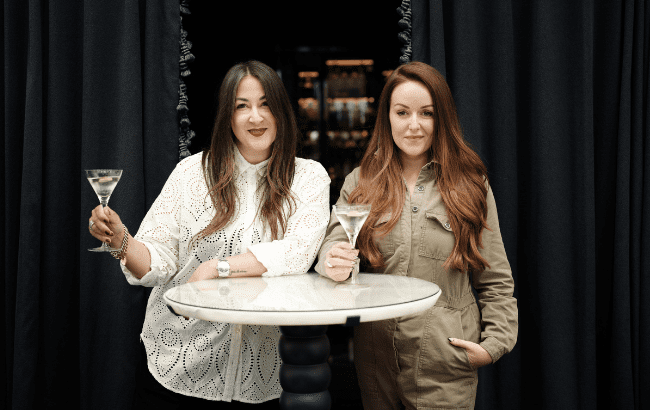 London Cocktail Week founders Hannah Sharman-Cox and Siobhan Payne