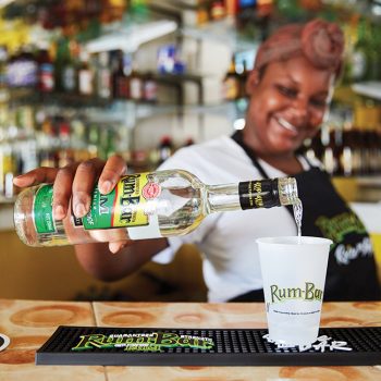Worthy Park’s Rum-Bar brand is a major part of the drinks scene on the island