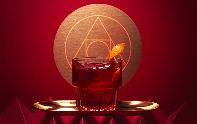 The collaboration will offer six Negroni variations