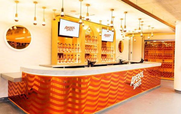The O2 arena opens Aperol bar