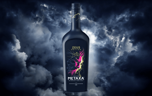 Greek mythology inspires Metaxa bottle