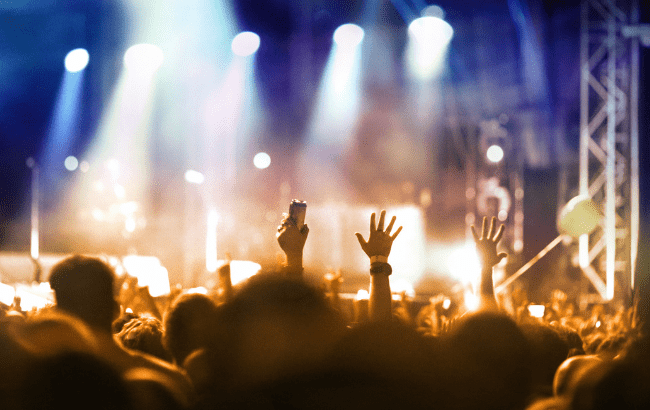 Music festival Gen Z