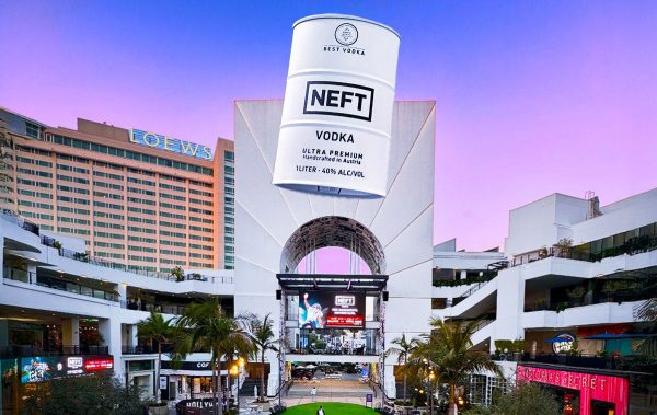 Neft Vodka teams up with Ovation Hollywood