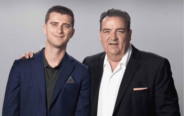 Rob and Hunter Robillard, founders of ASM Capital Whiskey Fund