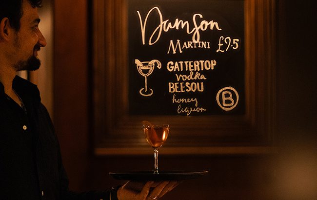 Blacklock Damson Martini