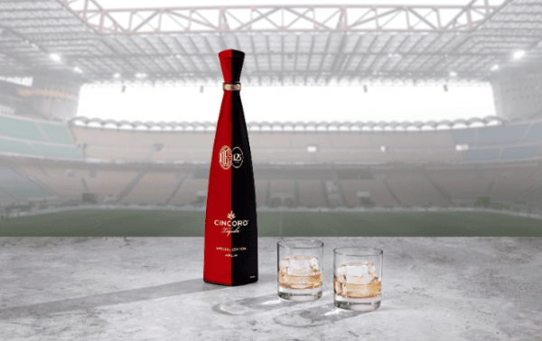 Cincoro and AC Milan team up on anniversary bottle