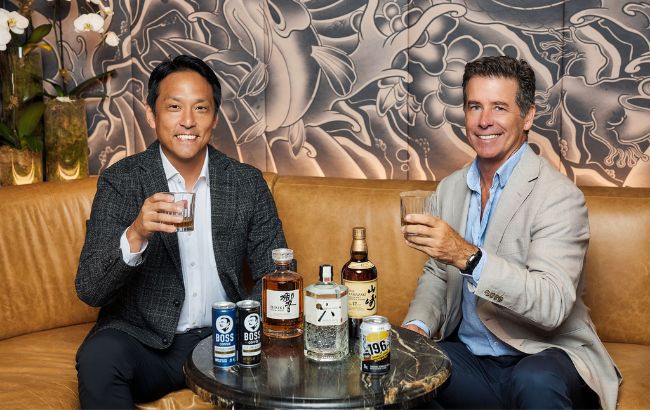 Dai Minato and Mark Hill Suntory Oceania