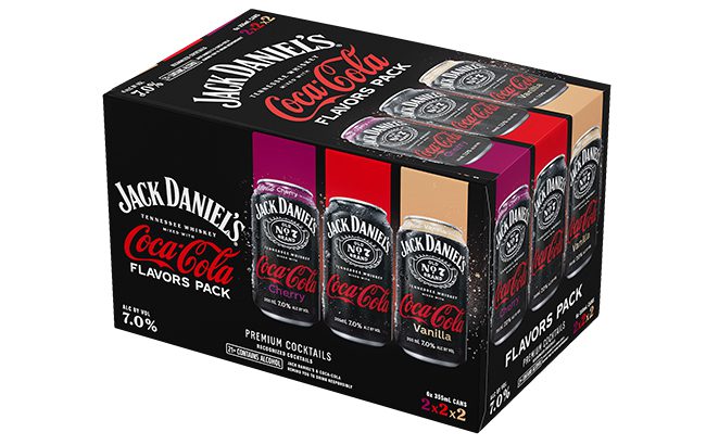 Jack Daniel's & Coca-Cola RTDS
