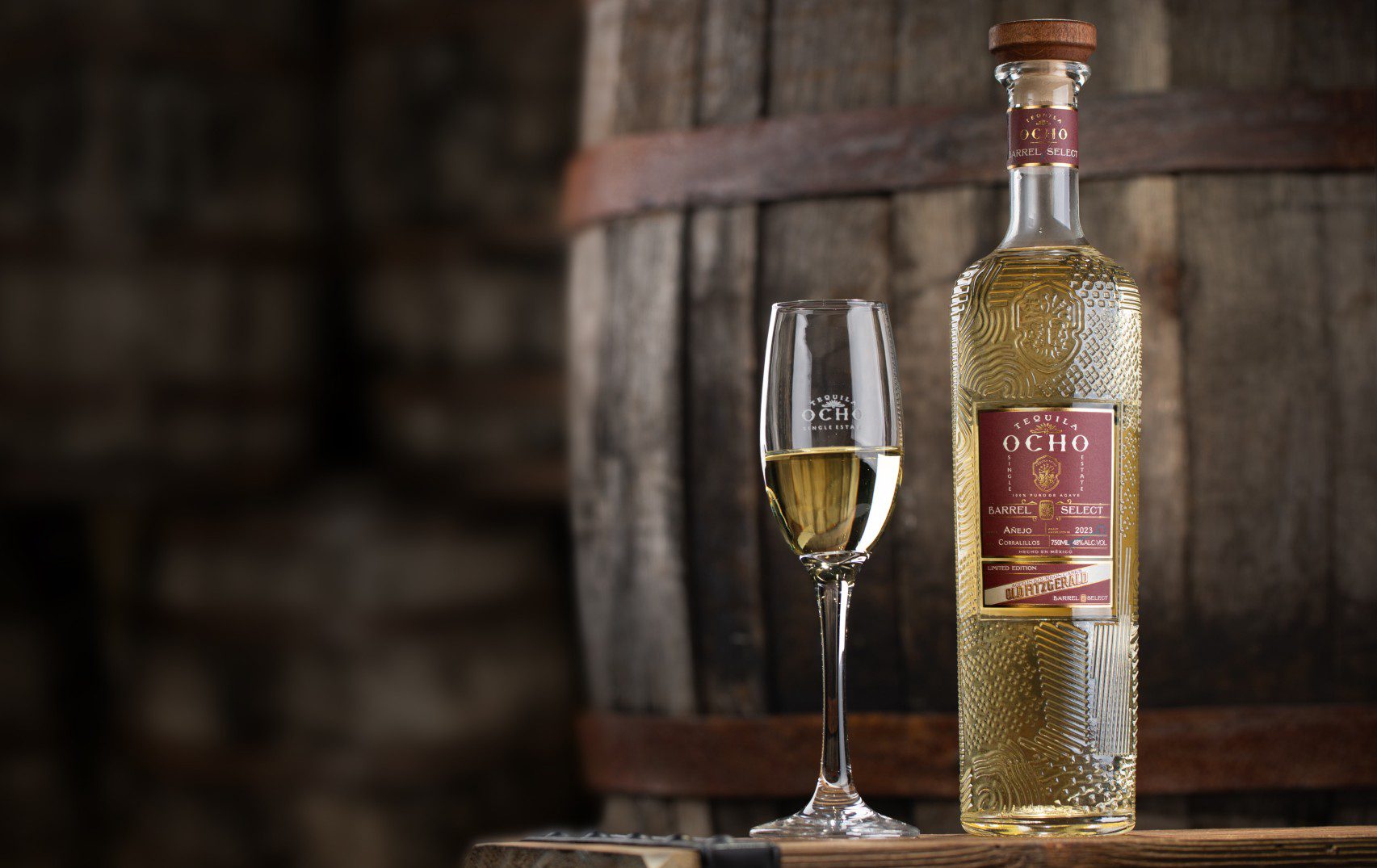 Tequila Ocho Añejo Barrel Select Old Fitzgerald