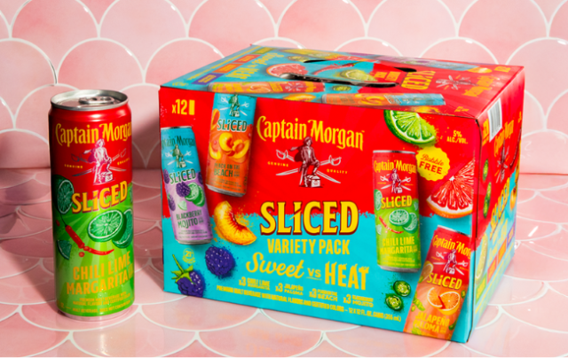 Captain Morgan Sliced