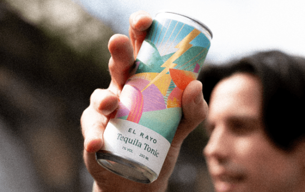El Rayo puts signature serve into a can