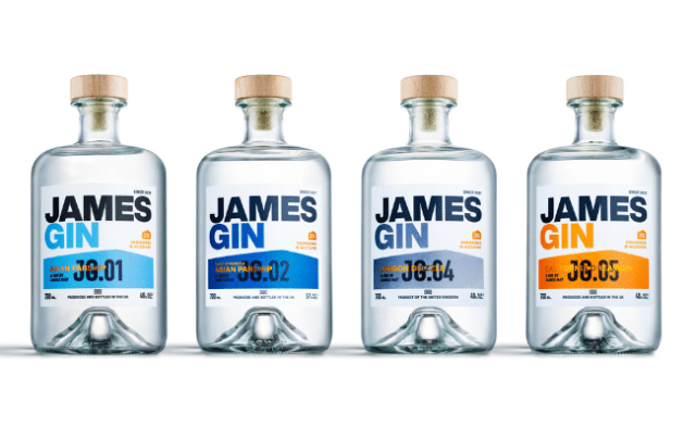 James Gin range