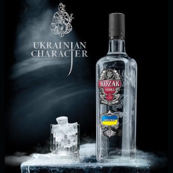 Kozak Ukrainian vodka