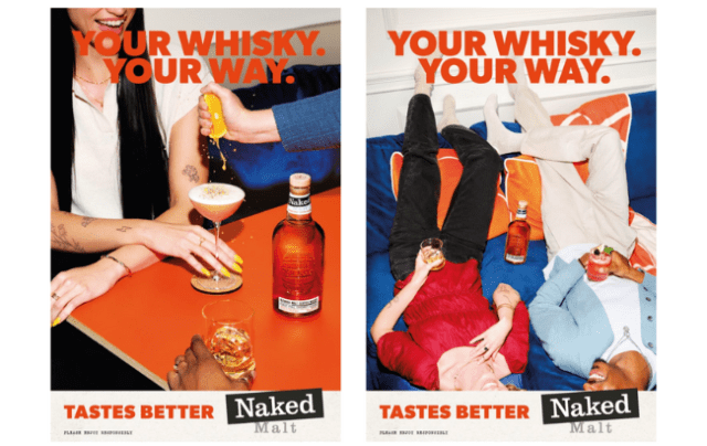 Naked Malt 'Your Whisky, Your Way' campaign