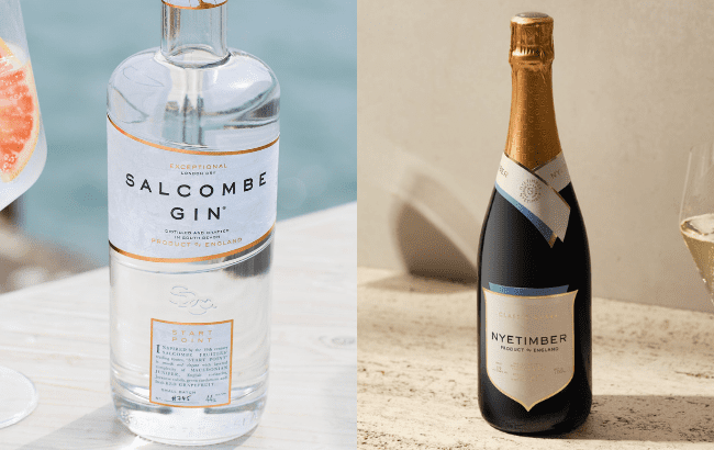 Salcombe Gin versus Nyetimber