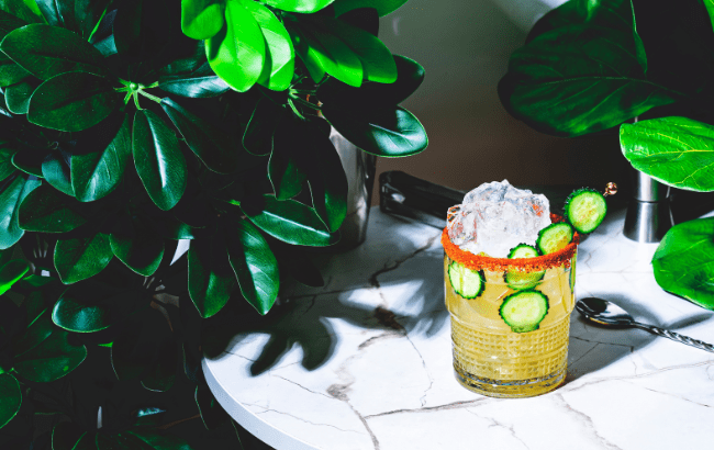 Tequila cocktail