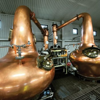 Stills at the Chichibu distillery