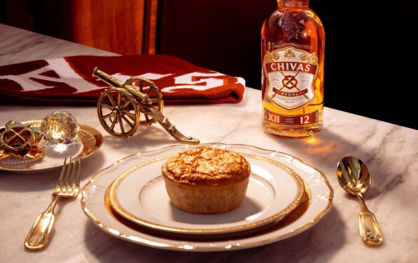 Chivas Regal makes whisky-infused pies for Arsenal