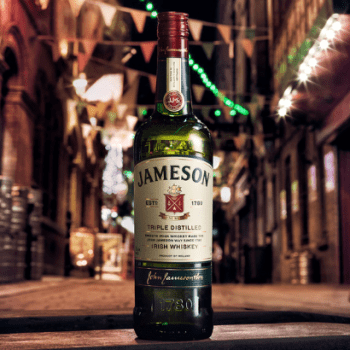 Jameson brand design bottle
