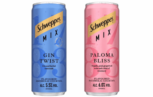 Schweppes Mix RTDs