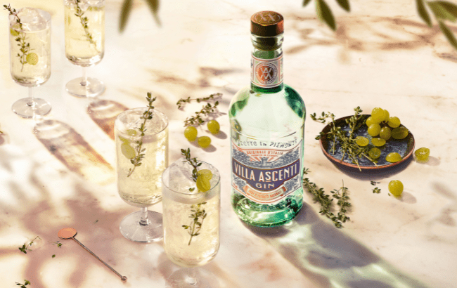Italian gin brand Villa Ascenti