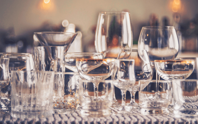 glassware theft from bar