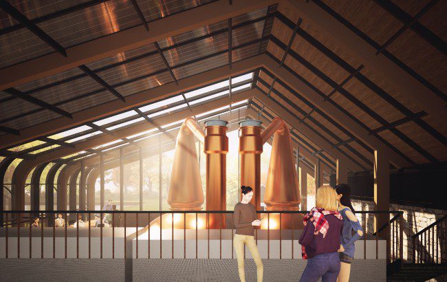 Auchenbowie whisky distillery