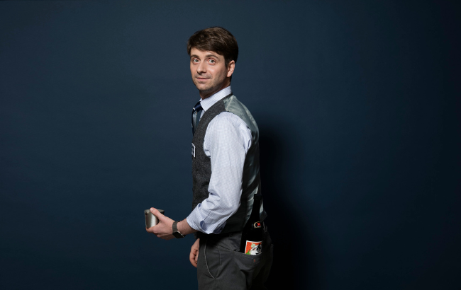 Shochu expert Christopher Pellegrini