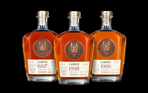 House of Rum bottles Caroni trio