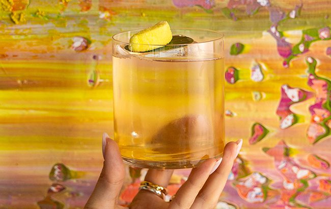 LuminAir colours menu, Glow features Woodford Reserve, Perrier, banana, OPA Hops and ‘Electric Daisy’