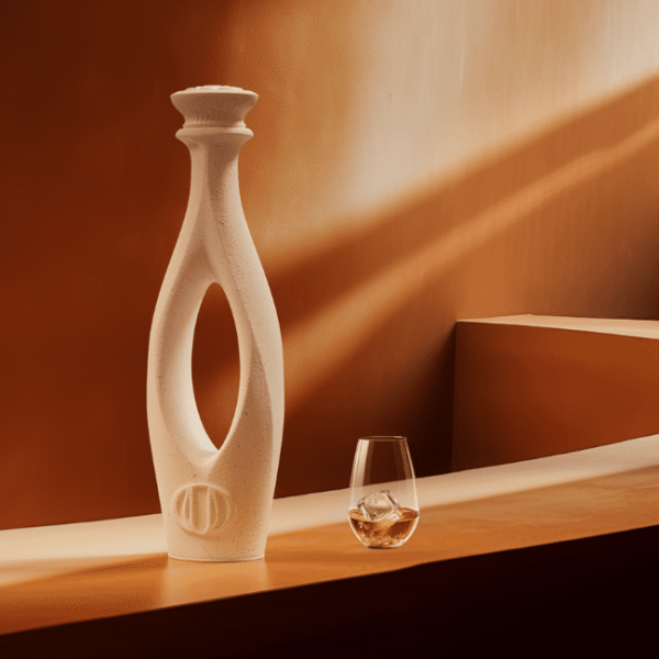 Olujo Tequila bottled in ‘sculptural artifact’