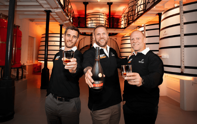 Remy Martin rugby partnership
